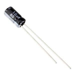 Capacitor electrolítico 10 uF 50V