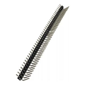 Tira pin macho angulo