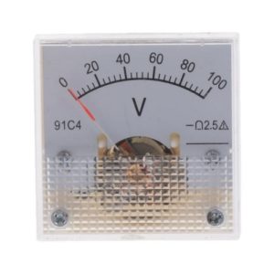 Voltímetro analógico 100Vcd