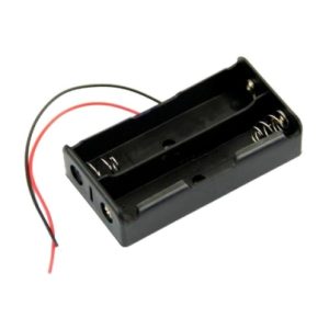 Portapila doble 18650