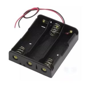 Portapila triple 18650