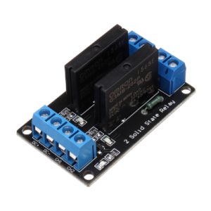 Modulo relevador estado solido 2 canales